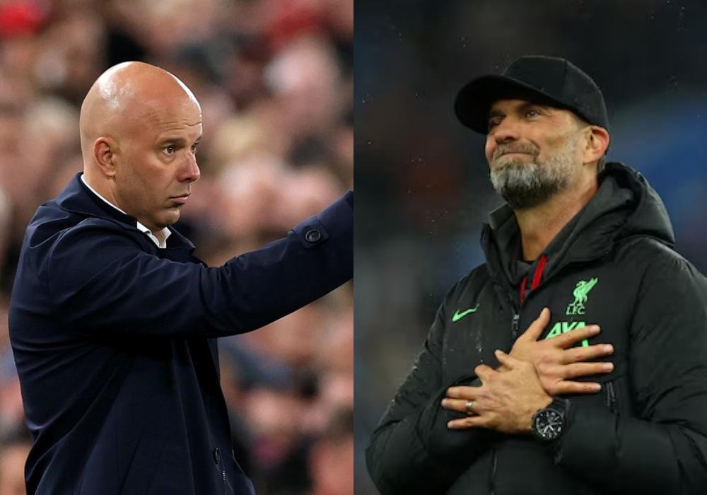 Arne Slot & Jurgen Klopp