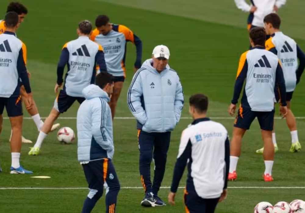 Real Madrid vs Barcelona Carlo Ancelotti