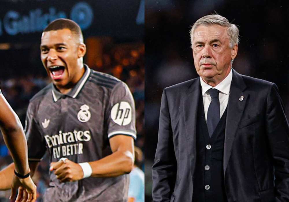 Carlo Ancelotti Kylian mbappe