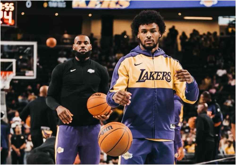 LeBron James Bronny