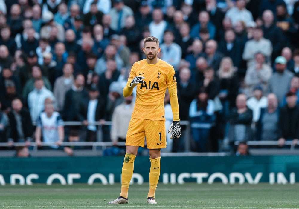Kiper Tottenham Hotspur Gugliemo Vicario