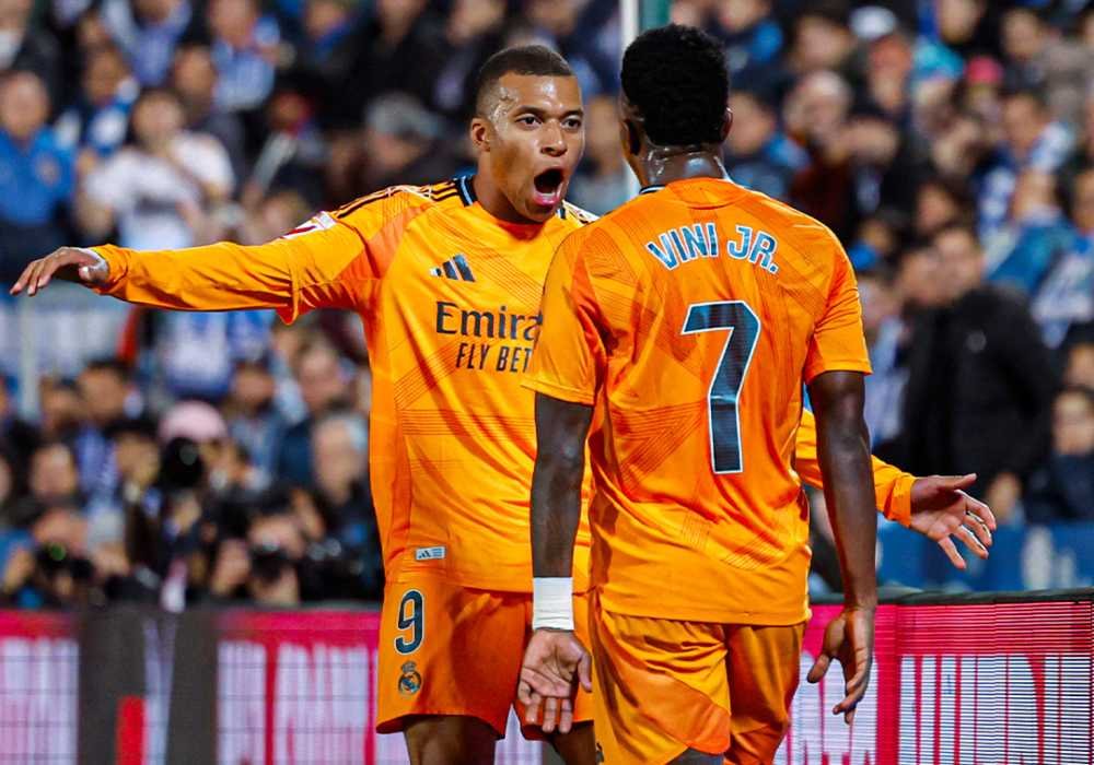 Kylian Mbappe Vinicius Jr Real Madrid