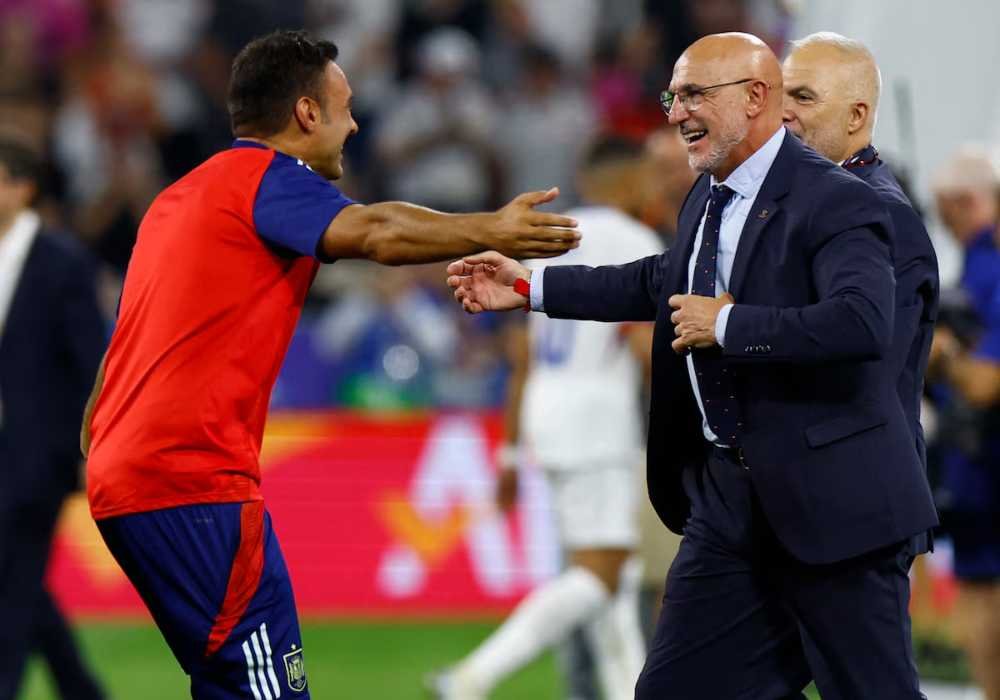 Pelatih timnas Spanyol Luis De La Fuente