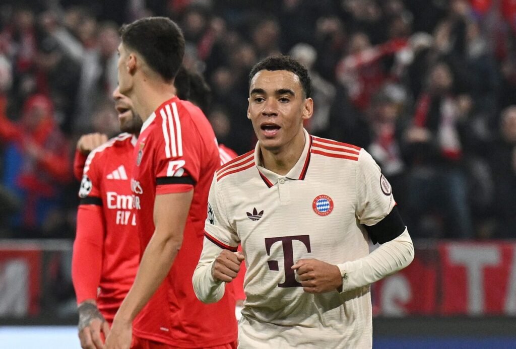 Gelandang Bayern Munich Jamal Musiala