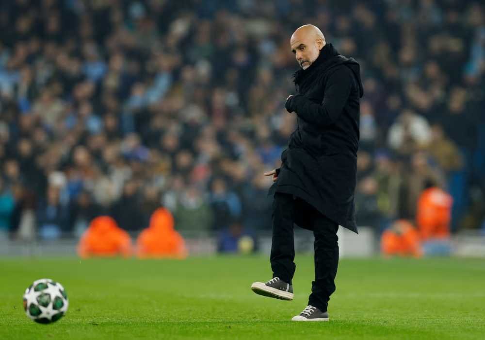Manajer Manchester City Pep Guardiola